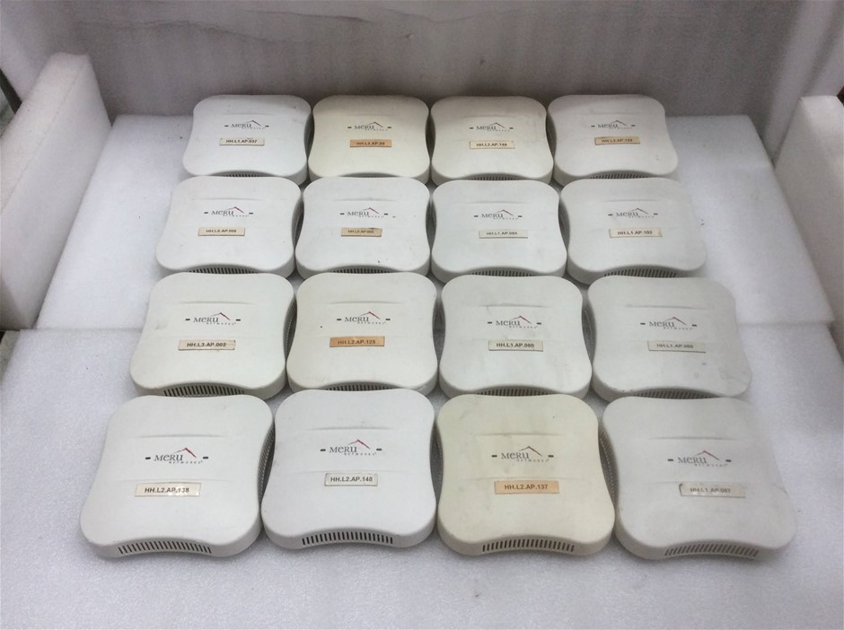 Meru Networks AP1020i Dual Radio Access Point (Lot of 16)