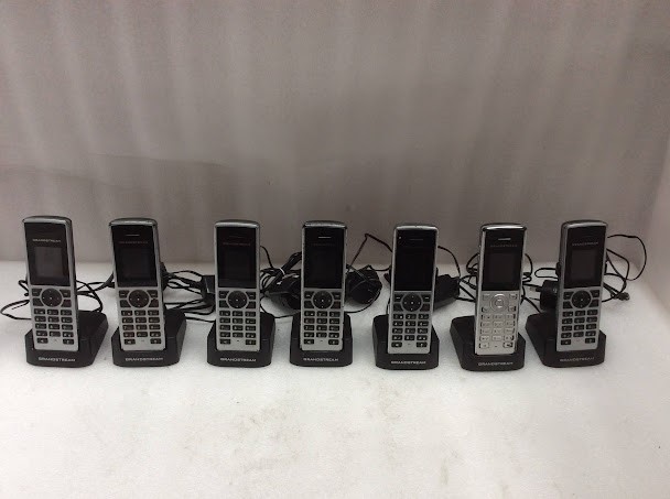 Grandstream Mixed Model Cordless HD Handsets (Lot of 7)