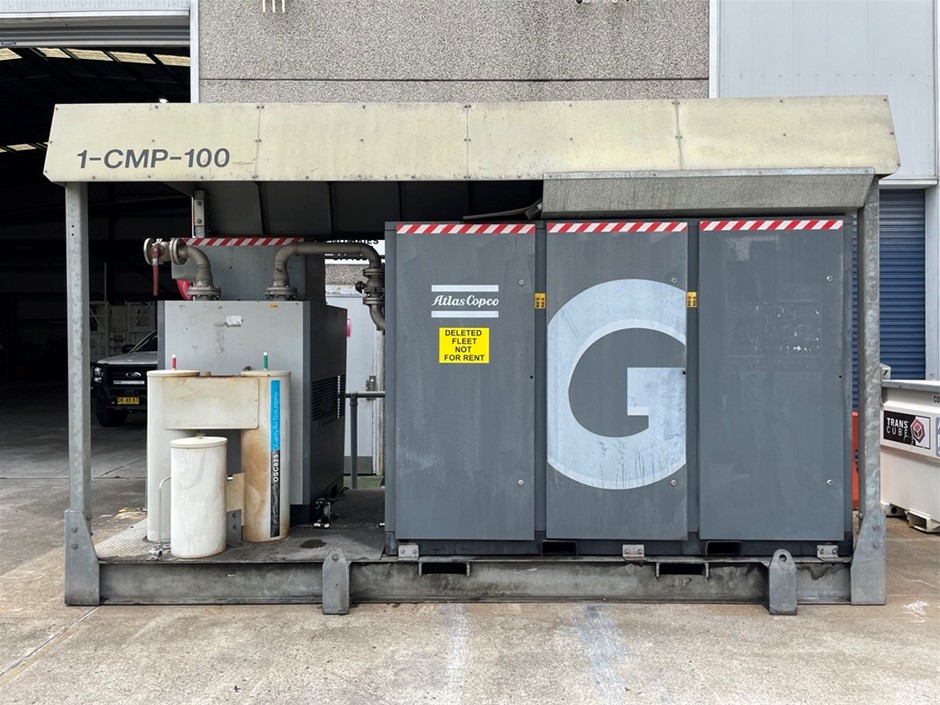 2011 ATLAS COPCO GA160 FF COMPRESSOR