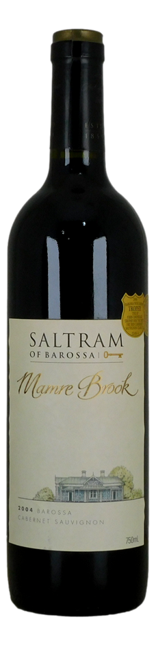 Saltram Mamre Brook Cabernet Sauvignon 2004 (1x 750mL), SA.