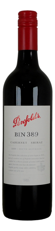 Penfolds Bin 389 Cabernet Shiraz 2009 (1x 750mL), SA.