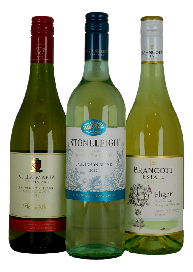 Pack of Assorted NZ Sauvignon Blanc (3x 750mL)