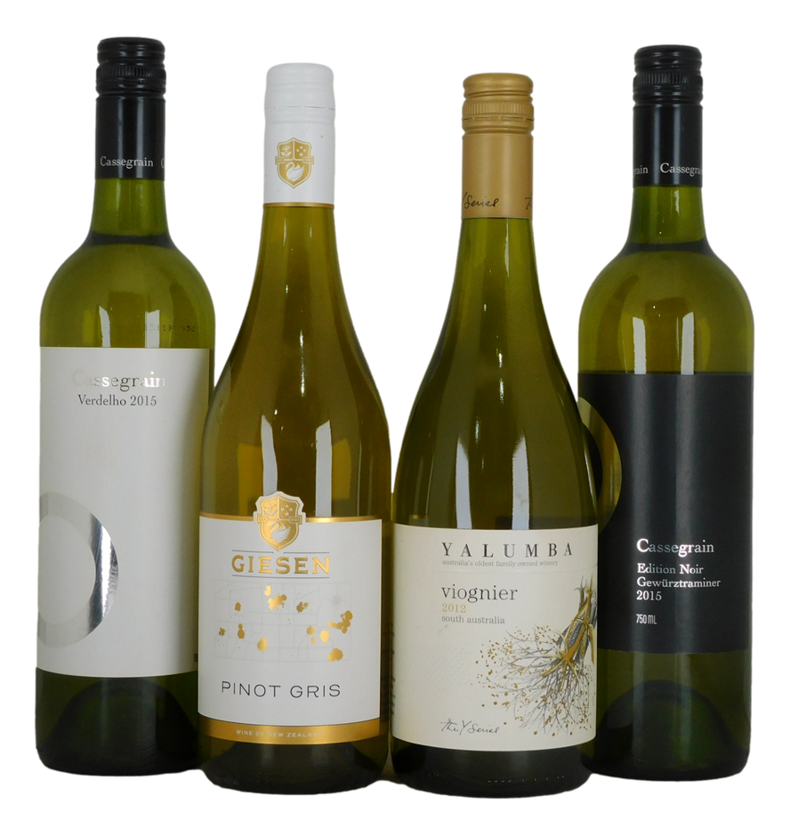 Pack of Assorted White Wine (4x 750mL)