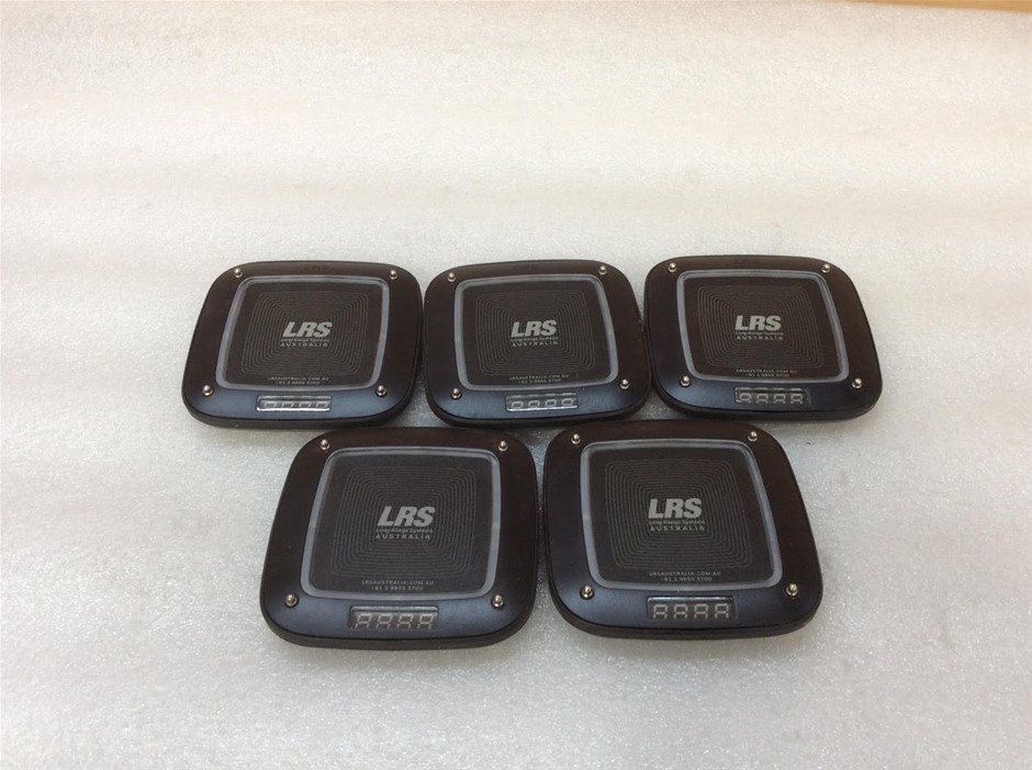 Long Range Systems RX-CS7 Pager Receiver (Lot of 5)
