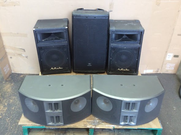 Newrich Shine&JBL EON612 Mixed Brand and Model Speaker System