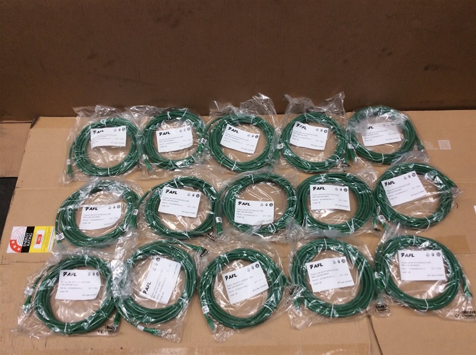 AFL CBA S/FTP SHIEDLED CORD New (Lot of 15)