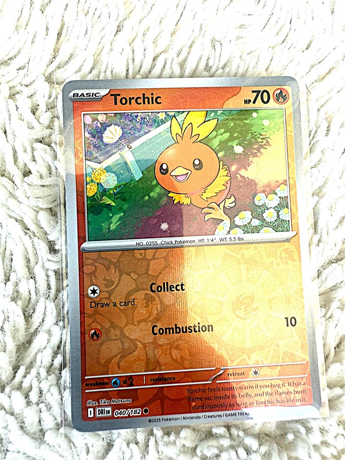 Torchic 040/182 Reverse Holo ENG