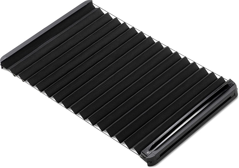 2 x THIN SHADE Ready for Prepped Lippert™ Entry Doors, Black.