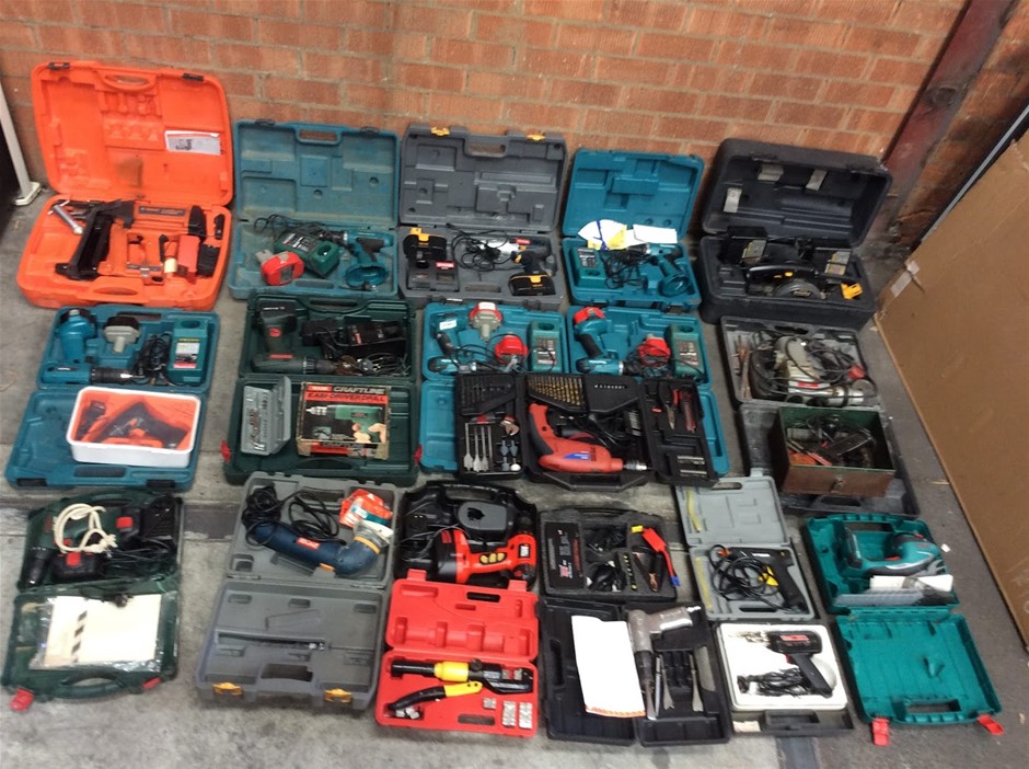 Mixed Brand Power Tool Lot