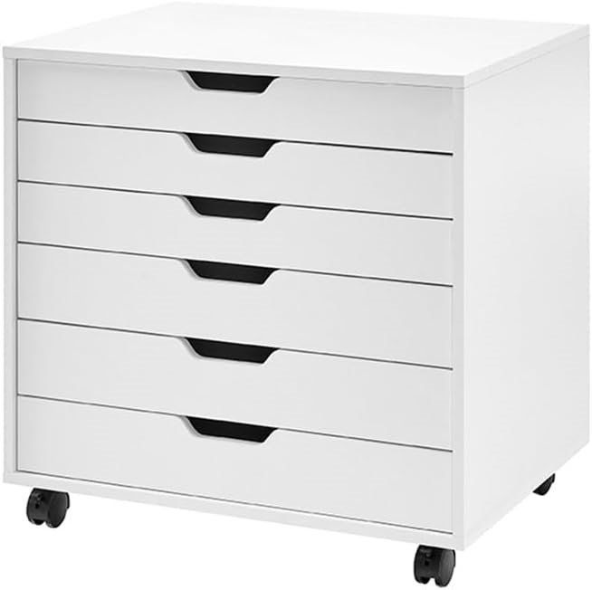 OVELA Alice Wide Mobile Office Drawers with Castors.