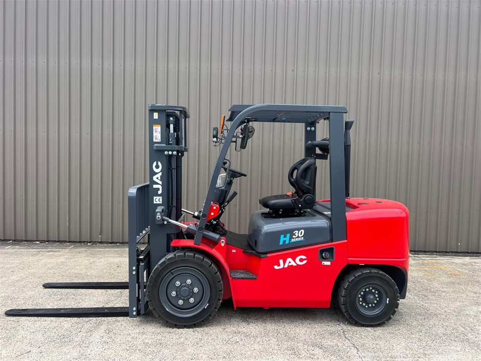 Unused JAC Forklift Auction - QLD