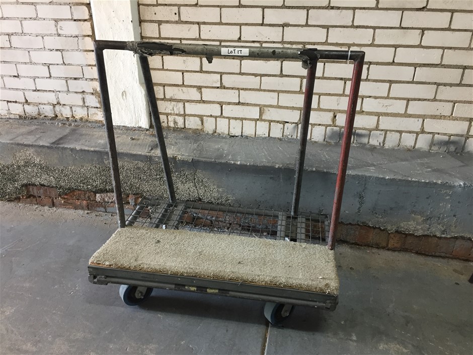 Metal A-Frame On 4 Rubber Wheels