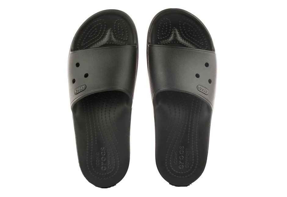 CROCS Unisex Crocband III Slides, Size US m6/w8, Black (02S), 205733. Buye