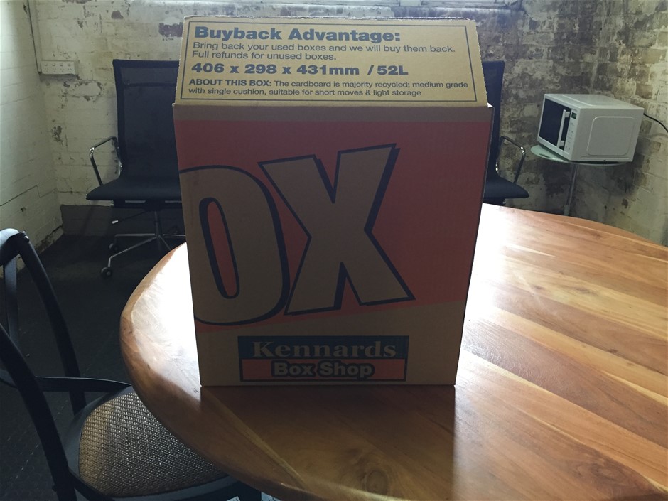 Cardboard Move Boxes - Flat Packed - 25 Pack