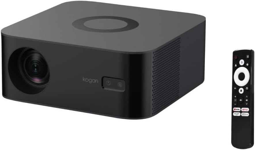 KOGAN Google TV Projector. NB: Minor Use, No Sign Of Power, Not In Original