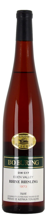 Leo Buring Reserve Bin Dw C17 Reserve Riesling 1973 (1x 750mL) 5* Prov