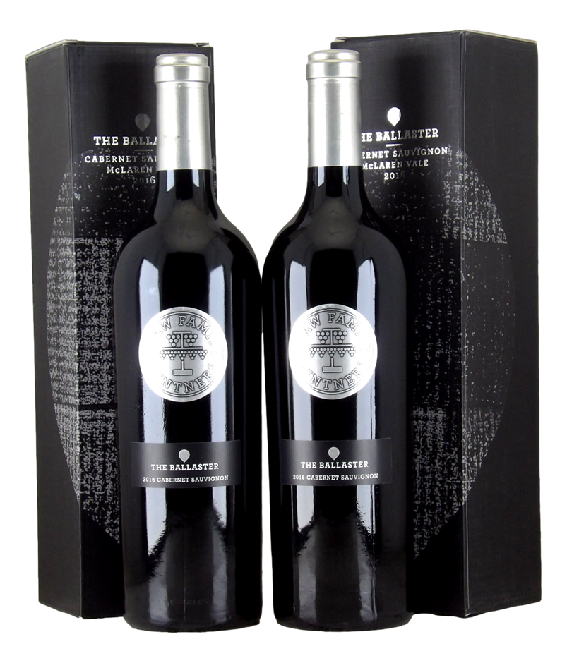 Shaw Family The Ballaster Cabernet 2016 (2x 750mL), McLaren Vale
