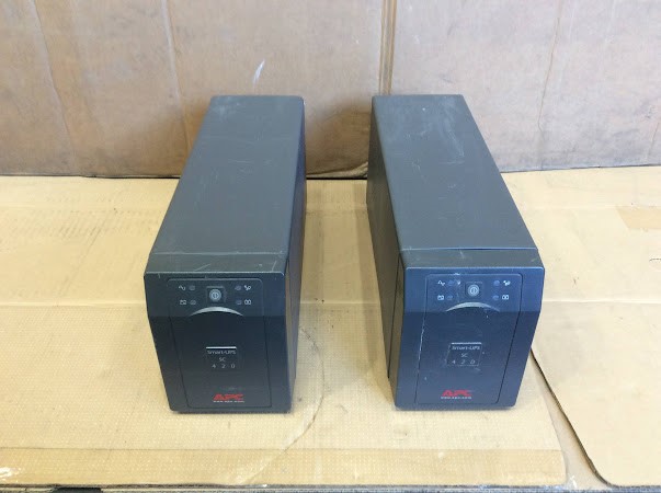 APC Smart-UPS SC 420 UPS (Lot of 2)