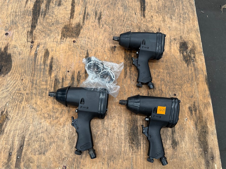 Air Impact Wrench Kits x 3 units