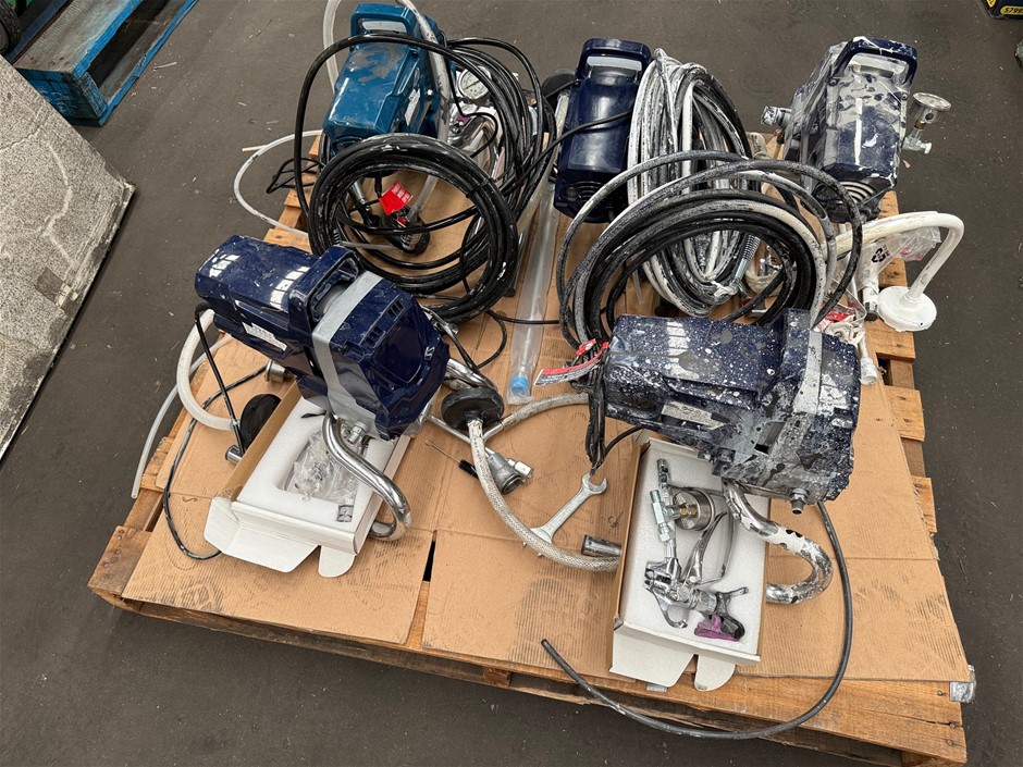 Airless Spray Station 1100W x 5 units