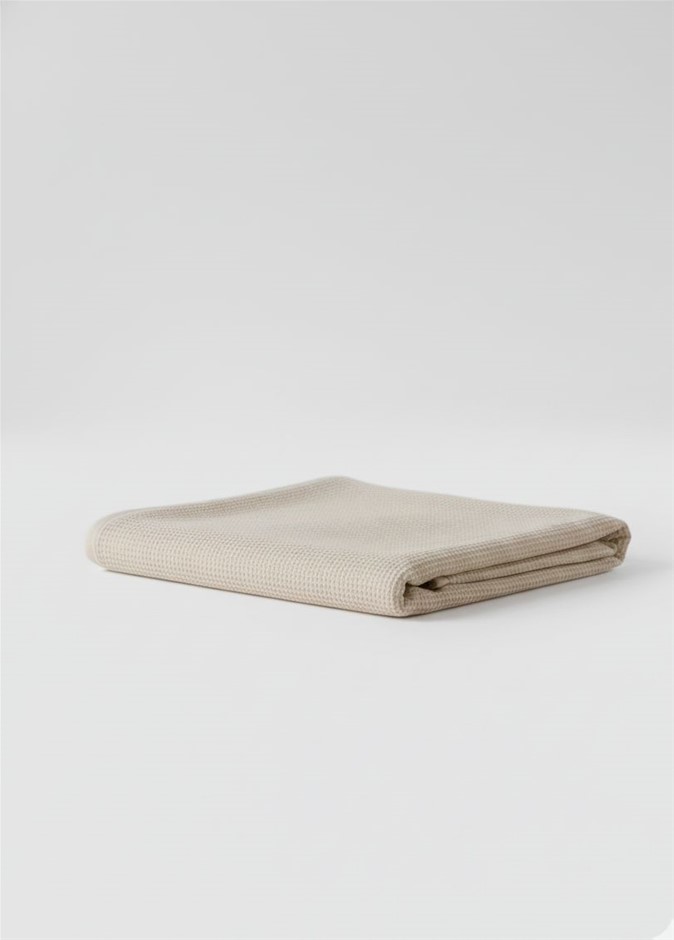 2 x Honey Combed Towel – Sand