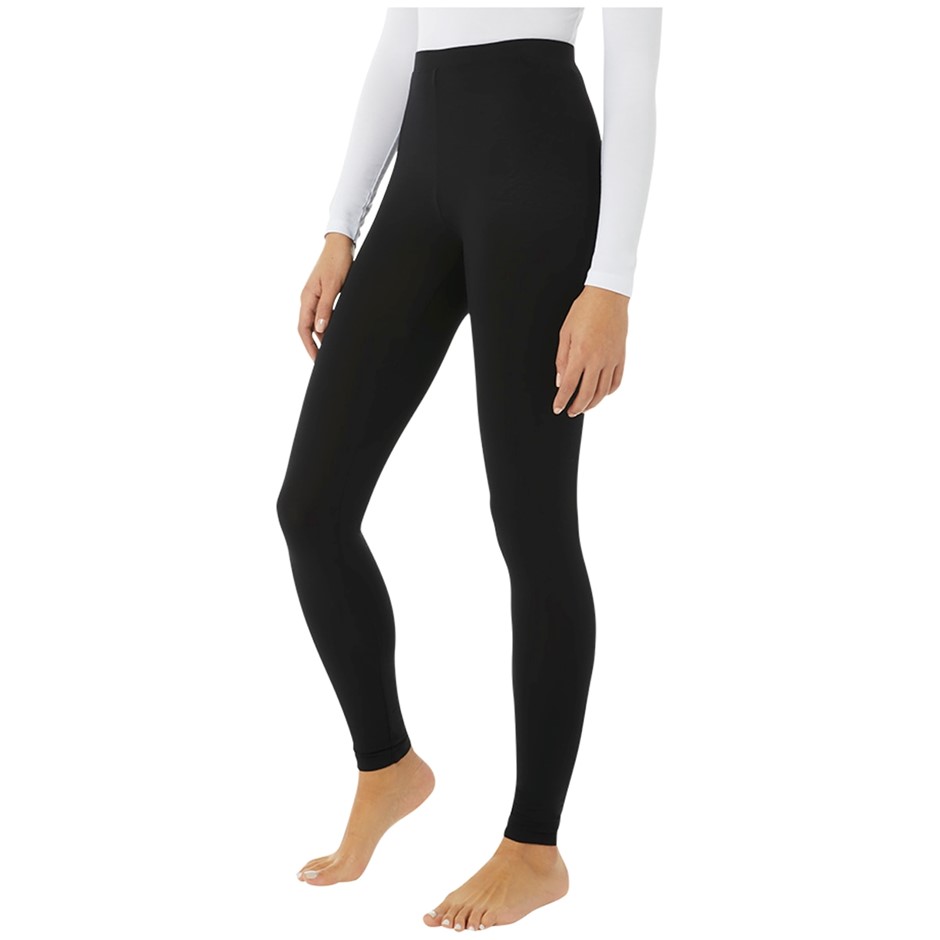 2-Pack 32DEGREES Women's Base Layer Pants, Size S, Black.
