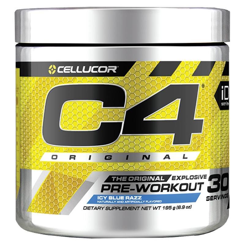 2 x CELLUCOR C4 Original Pre-Workout, 30 Servings of Dietary Suppliment, Ic