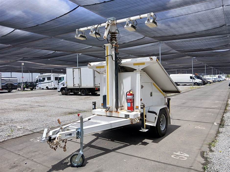 <p>2019 Generators Australia Single Light Tower Trailer</p>