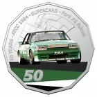 2020 50c 60 Years of Australian Supercars 1984 Ford XE Falcon Coloured Coin