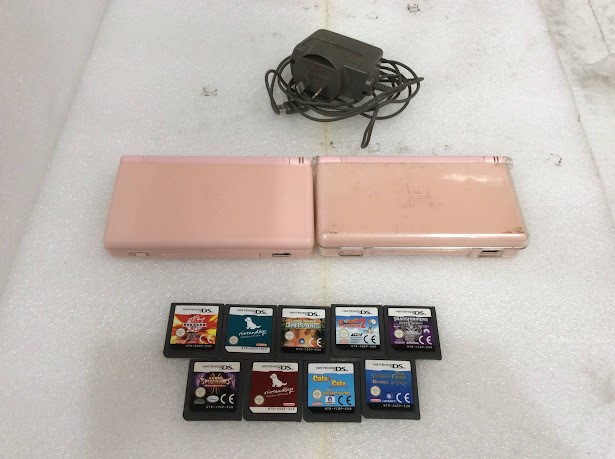 Nintendo DS Lite USG-001 Handheld Game Console (Lot of 2)