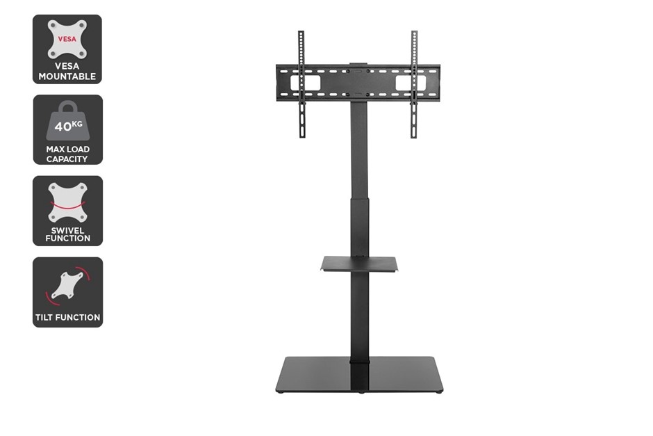Kogan TV Stand Mount with Shelf for 37" to 70" TVs Buyers Note - Discount