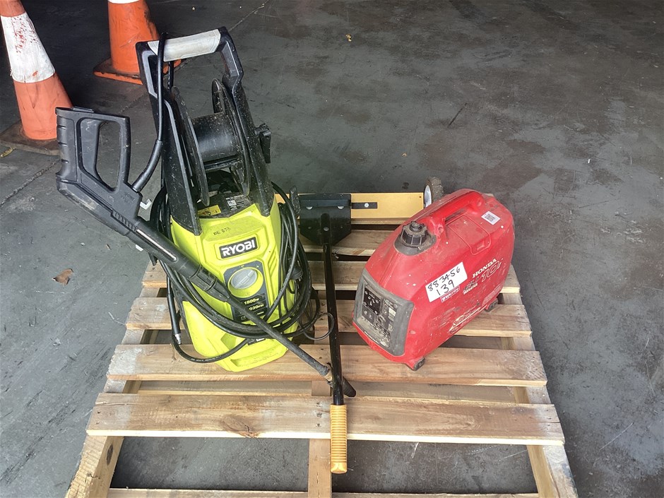 Generator & Pressure washer Auction (0139-8021582) | Grays Australia