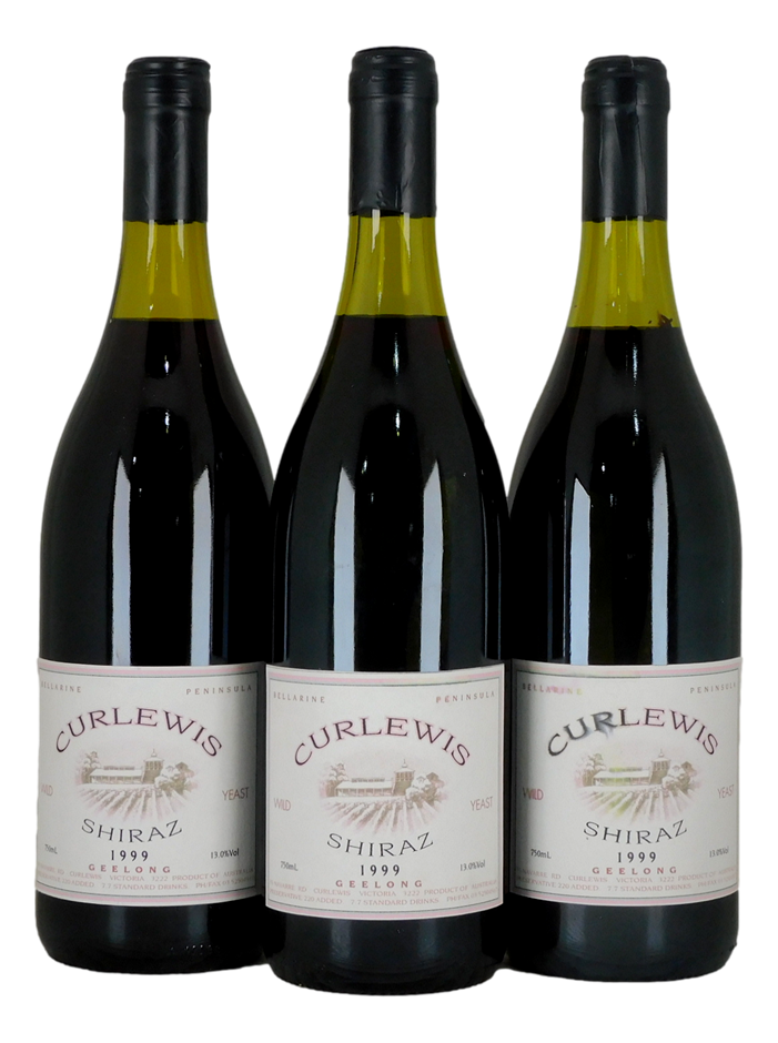  Curlewis Shiraz 1999 (3x 750mL)