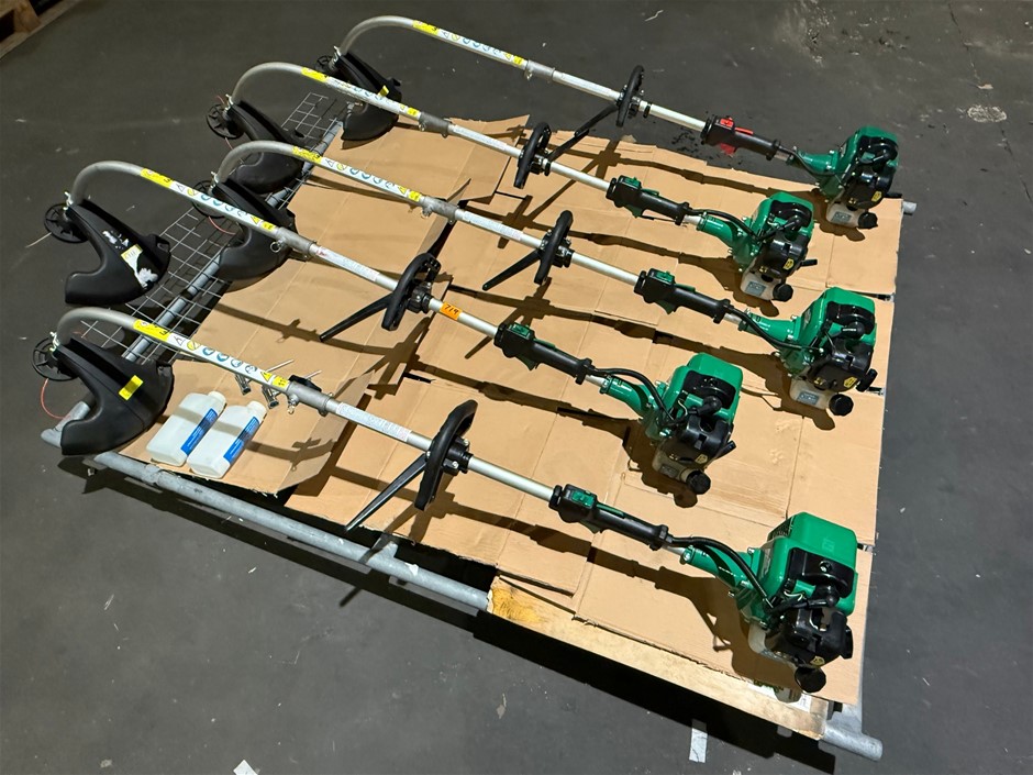 25.4cc 2 Stroke Petrol Line Trimmer Full Crank x 5 units