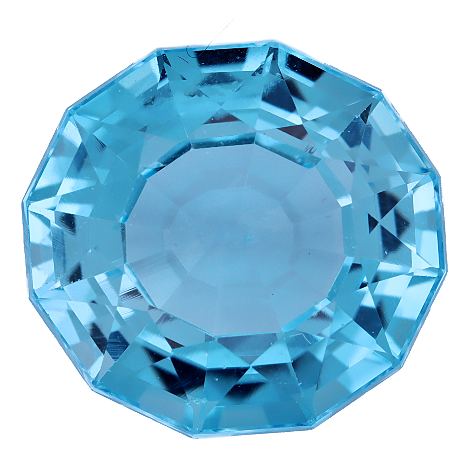 17.24 Carats Blue Topaz