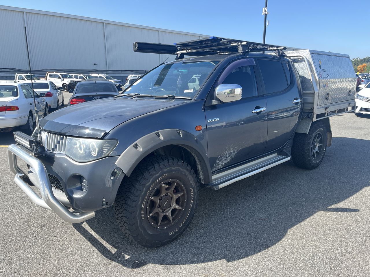2008 Mitsubishi Triton 4X4 GLX-R DOUBLE CAB ML Automatic Dual Cab