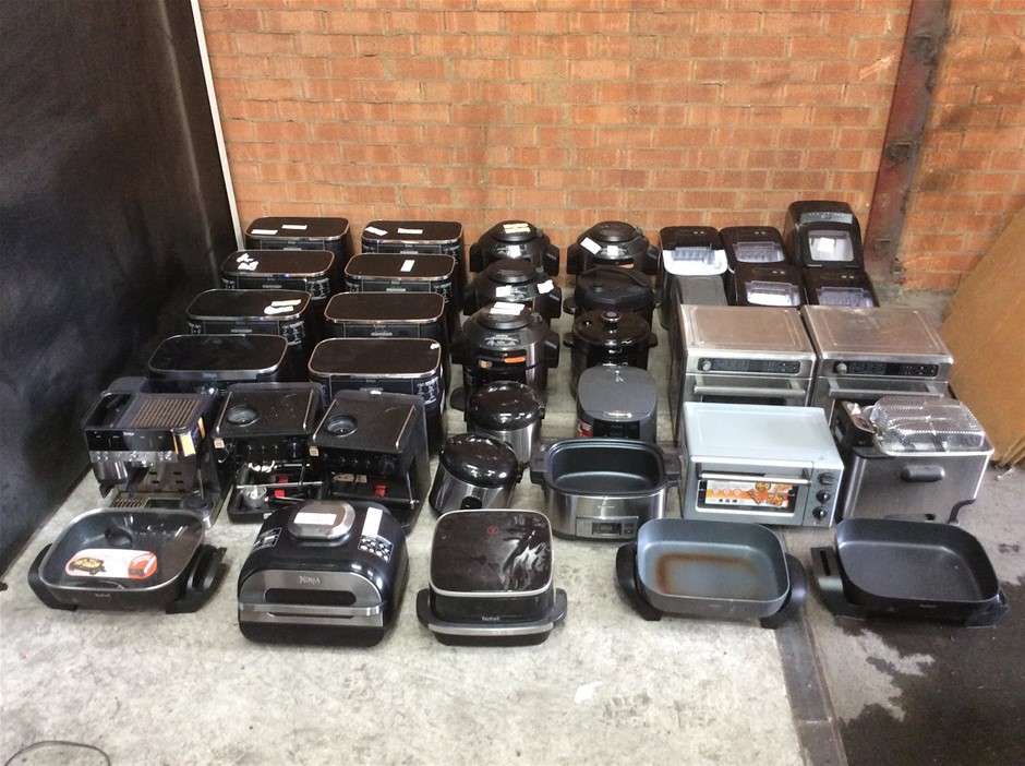 Mixed Brands Air Fryers, Pressure Cookers, Coffee Machines, Ice Makers