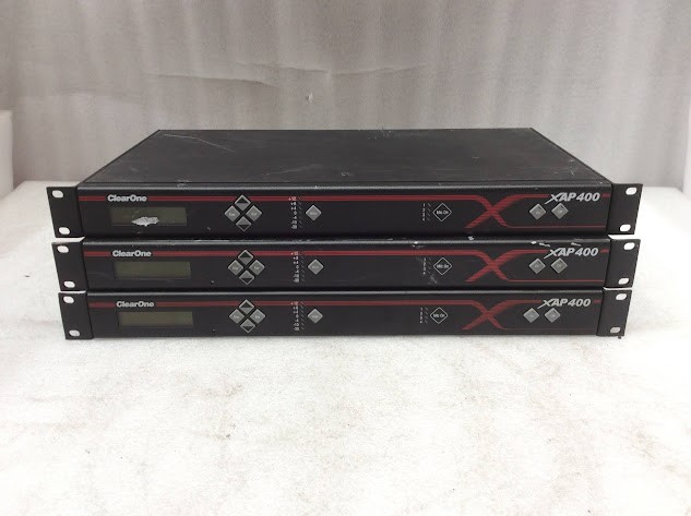 ClearOne XAP 400 Audio Conferencing System (Lot of 3)