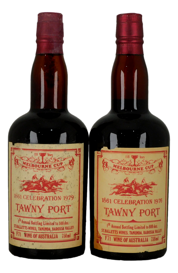 St Halletts Wines Melbourne Cup Celebration Tawny Port (2x 738mL/750mL)