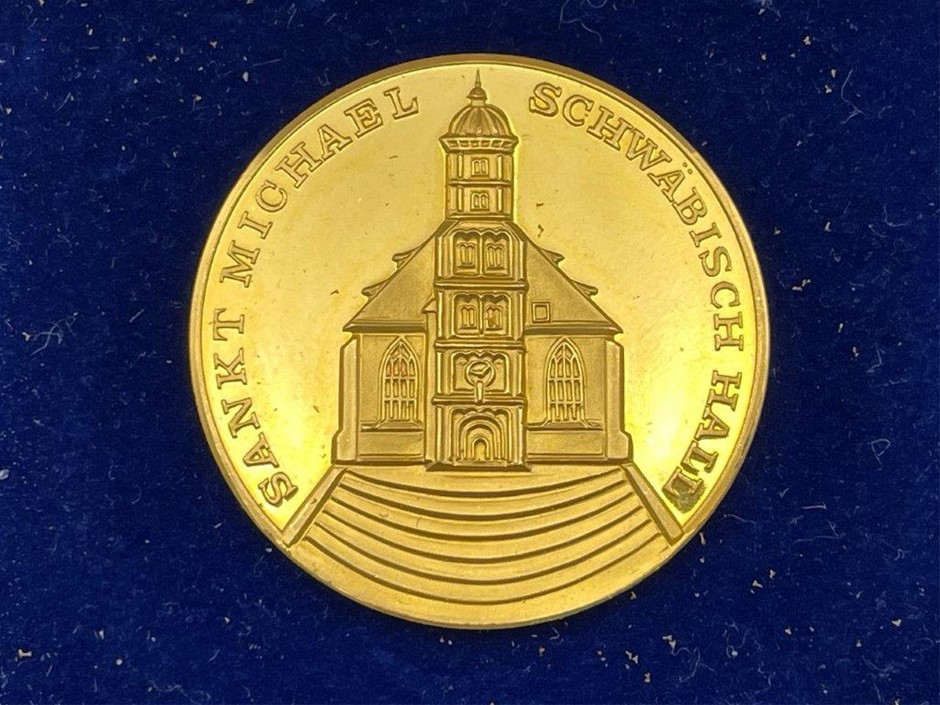 Germany Bankt Michael Schwabisch Hall Commemorative Token/Medal