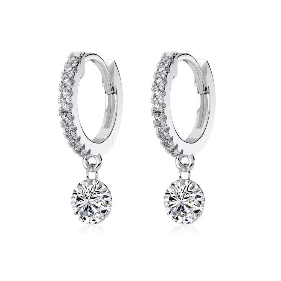 Opulent Galleria - 925 Silver Earrings - PRICE DROP + Gift!