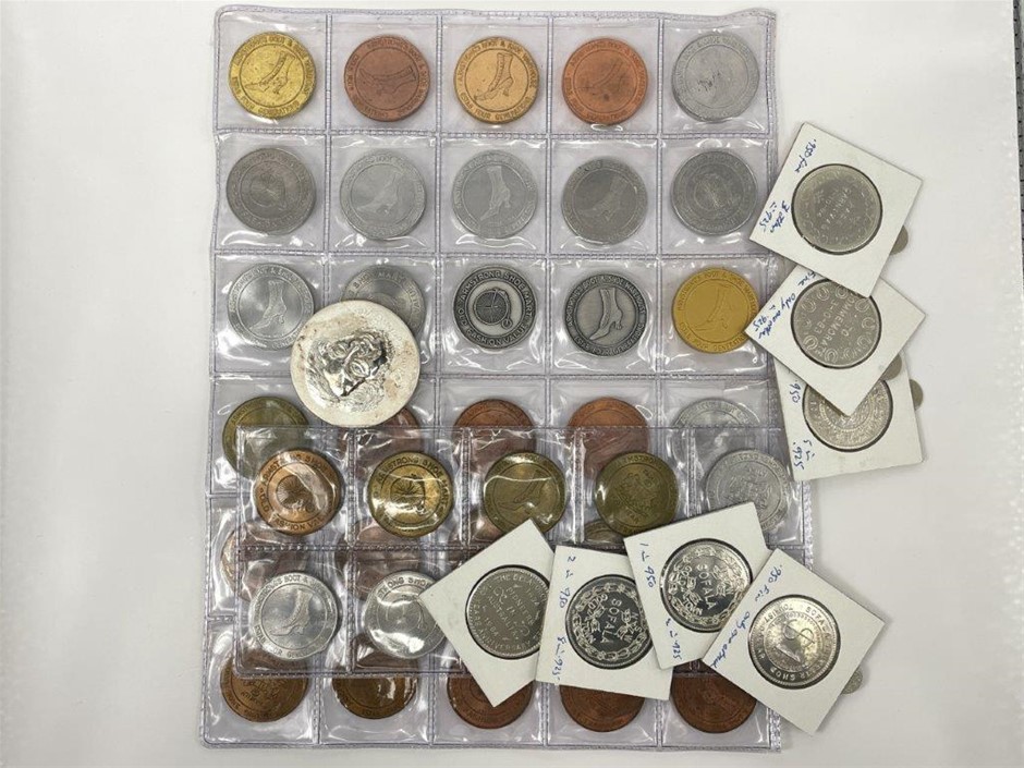 Approx. 45 x Asstd AU Medals & Tokens. c.1851-1985