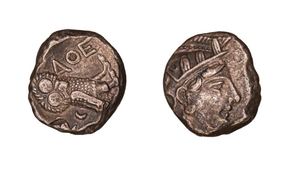 Attica, Athens Silver Tetradrachm C. 440 BC