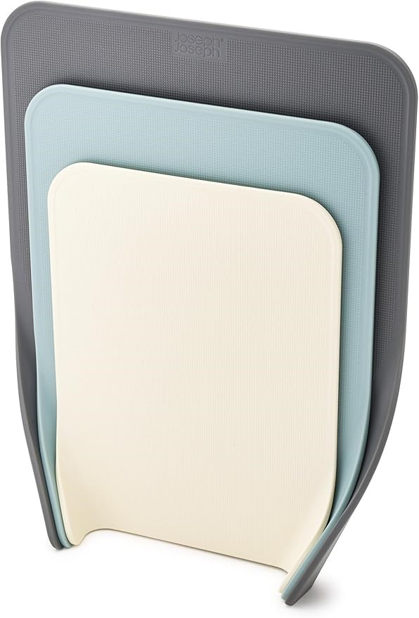 Joseph Joseph Nest Chop, Set of 3 Nesting Chopping Boards - Opal,Gray