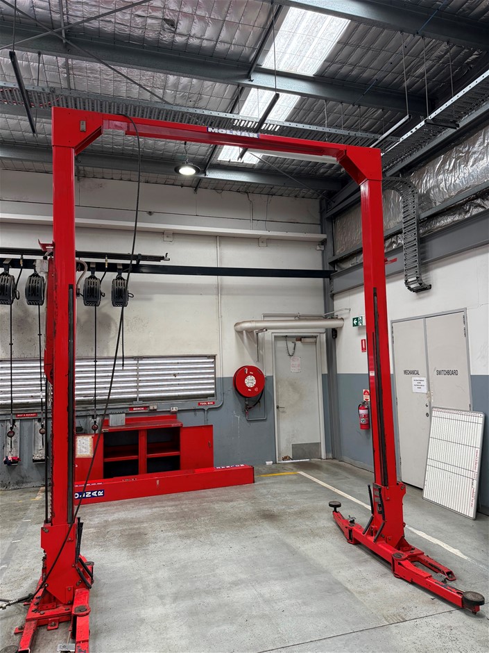 Molnar MF1705-93-OH-3T 2 Post Overhead Hoist