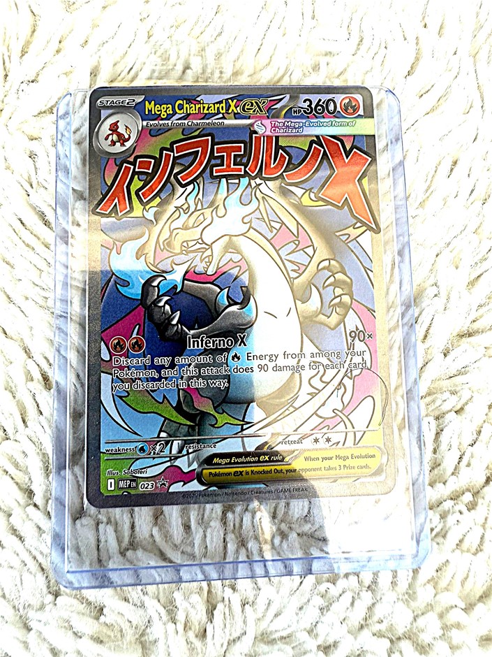 Mega Charizard EX Promo 023 & Oricorio EX Promo 024 UPC Promo sealed pack