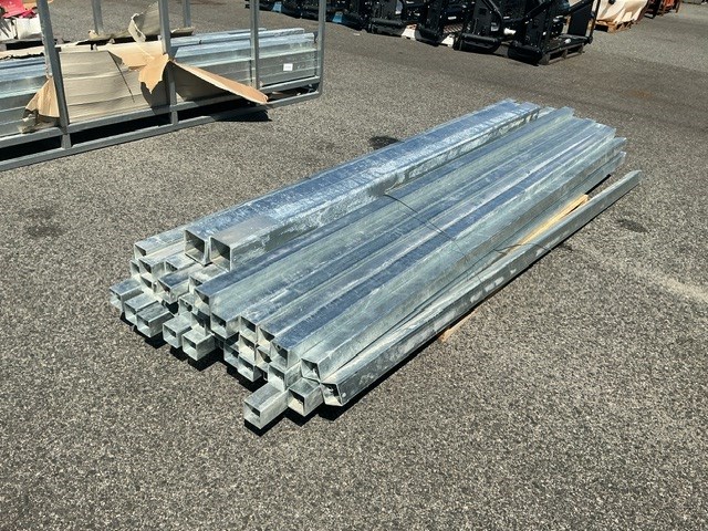 <p>Assorted Fencing Posts Square Galvanised Steel</p>