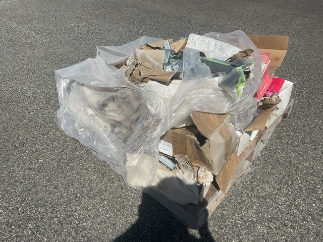 Assorted Galvanised  Brackets Pallet Of