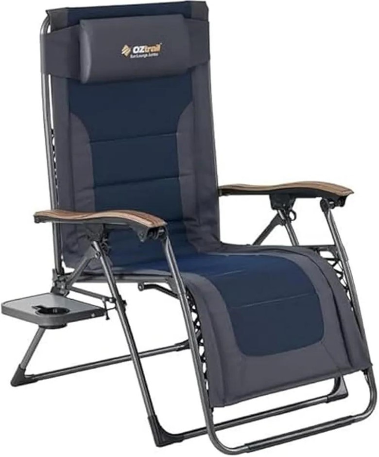 OZTRAIL Jumbo Sun Lounger, Navy.