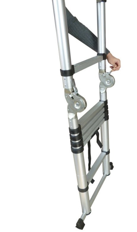 Starke Double Folding Telescopic Ladder 